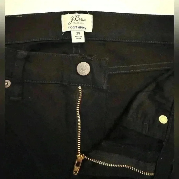 J Crew Women’s Toothpick Jeans Size 28 - Picture 9 of 9